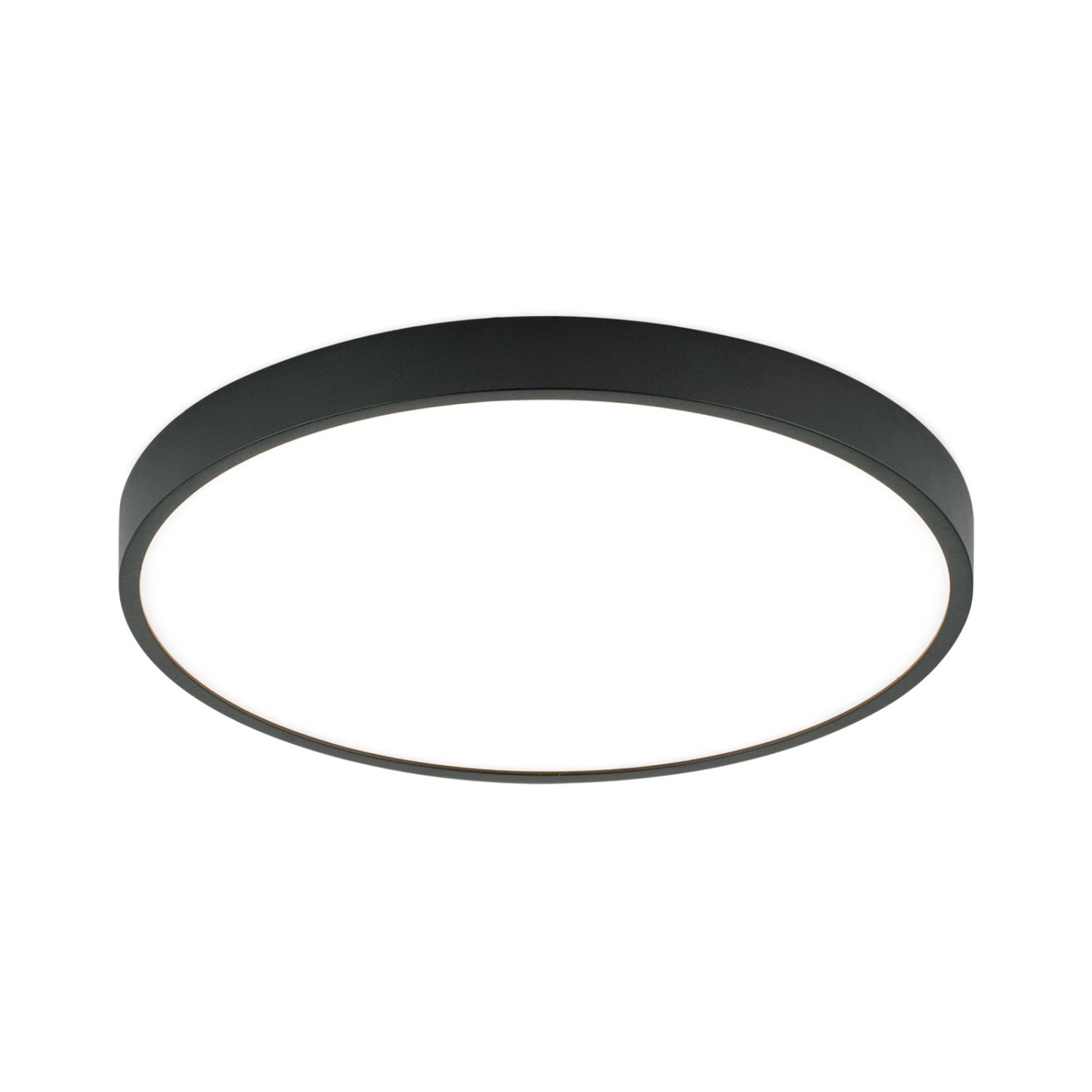 Orion Leuchten LED Deckenleuchte Ø 28 cm 28W 2300LM 3000K Schwarz günstig online kaufen