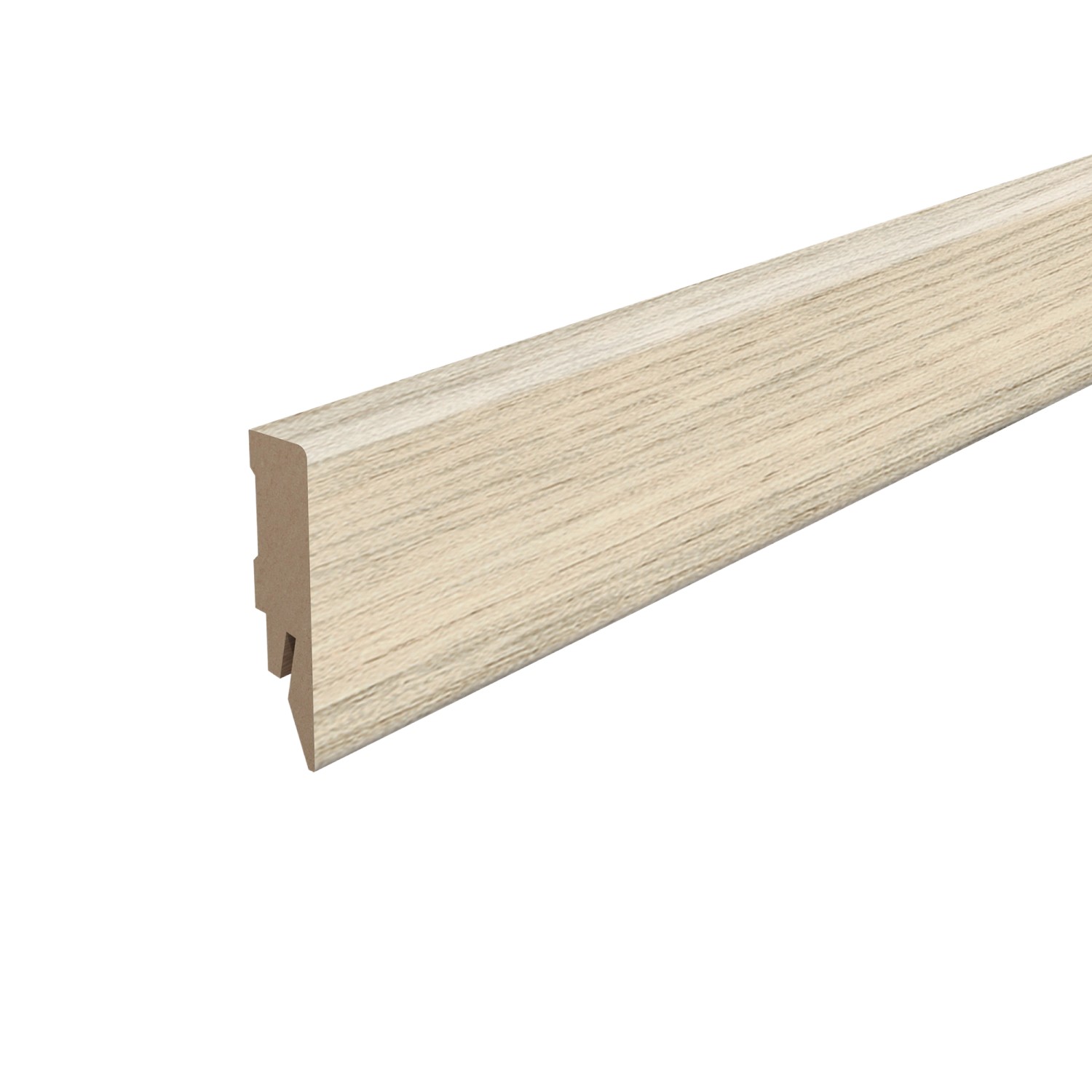 Egger Sockelleiste L558 Kubisch für Fußboden Almington 6 cm Eiche Beige günstig online kaufen