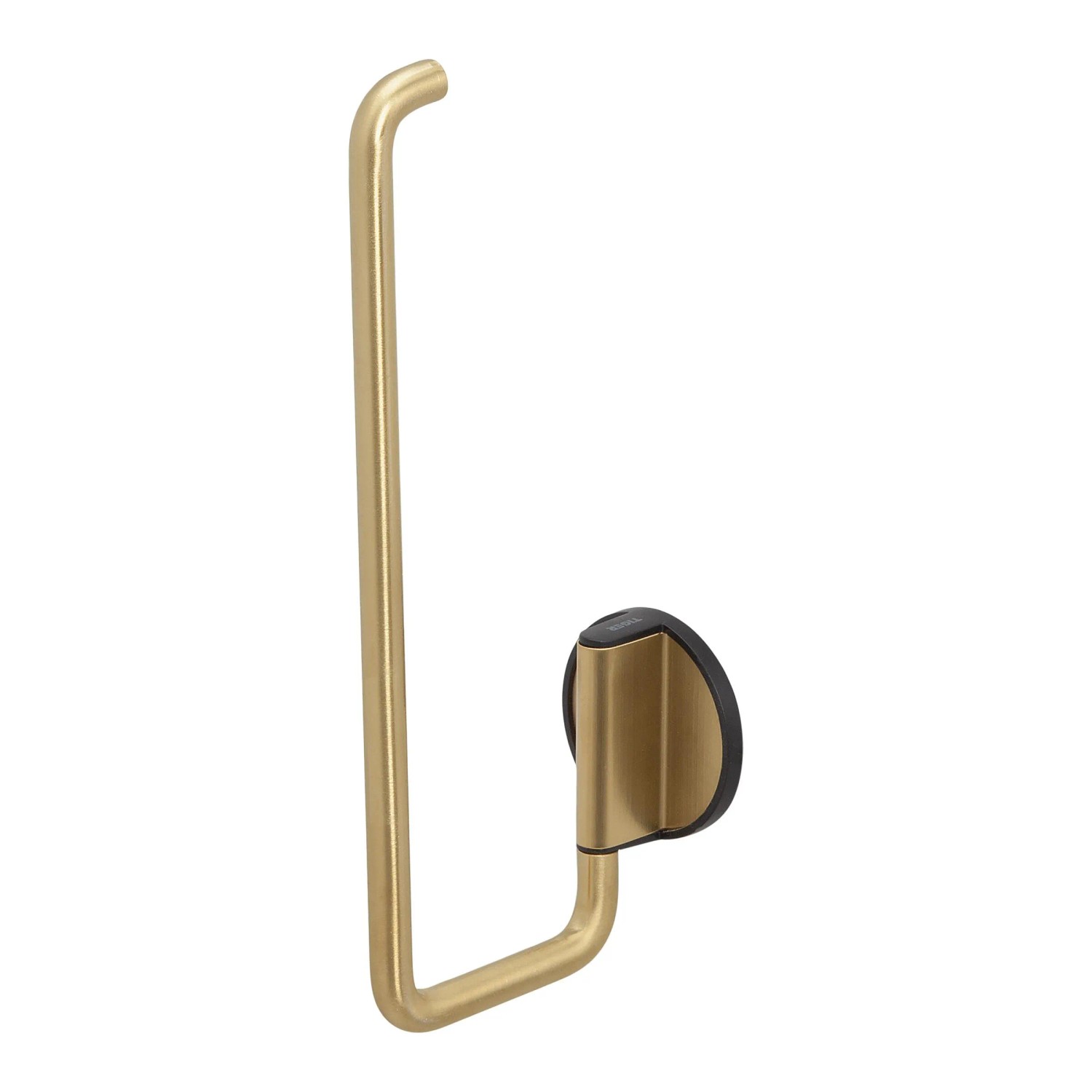 Gatco Schwenkbarer Toilettenpapierhalter – Platzsparend & Robust In Gebürstetem Messing