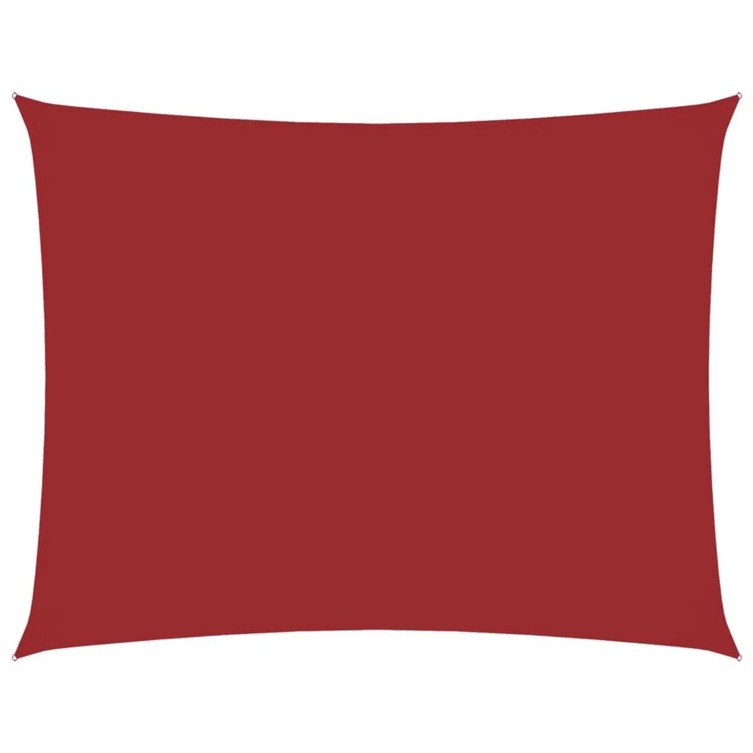 Furnicato Sonnensegel Oxford Gewebe Rechteckig 5x6 M Rot