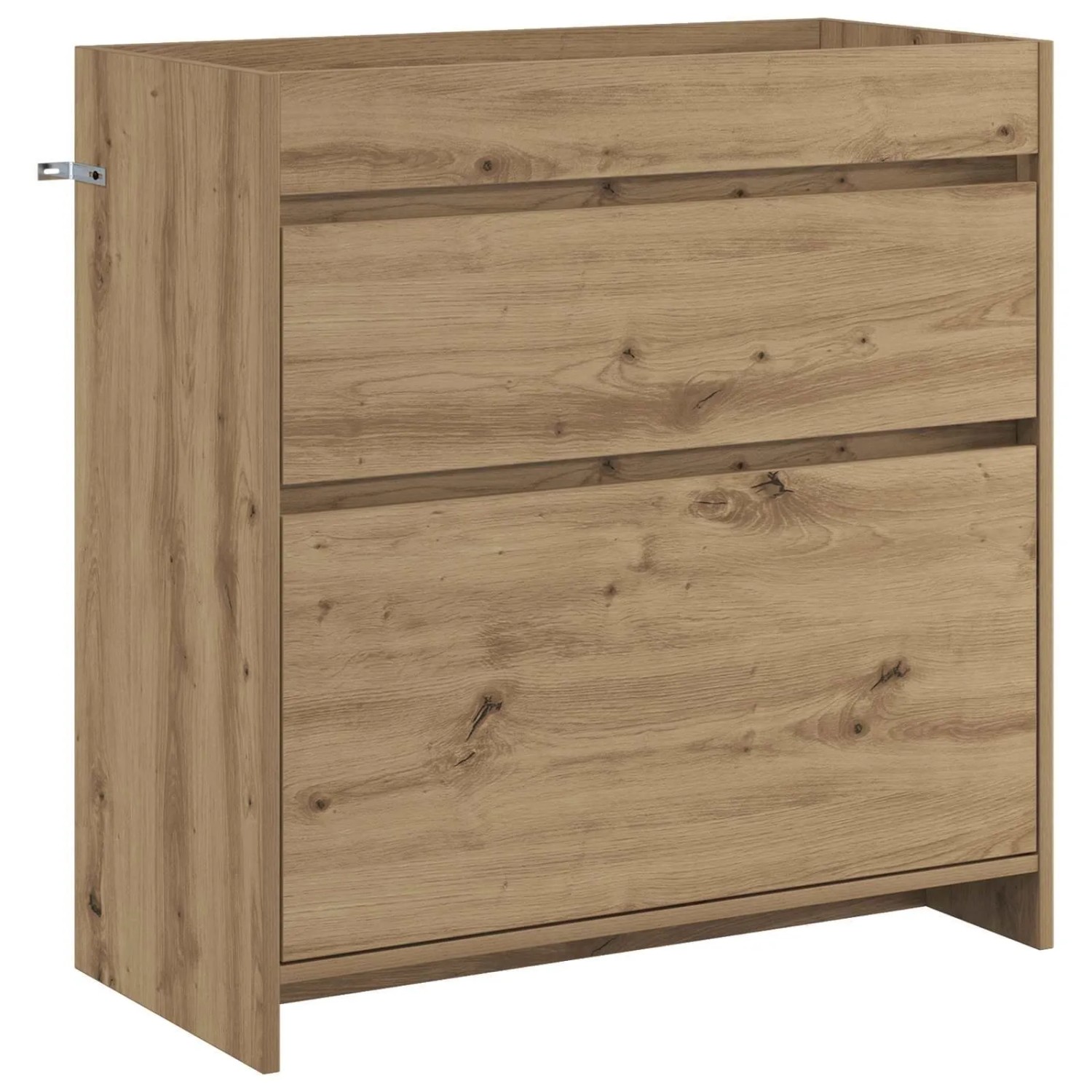 vidaXL Badunterschrank Artisan-Eiche 78,5 x 37,5 x 81 cm Holzwerkstoff 890743
