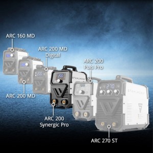 STAHLWERK Schweißgeräte ARC 200 Synergic Pro, MMA Lift TIG Inverter, verschiedene Modelle im Überblick.