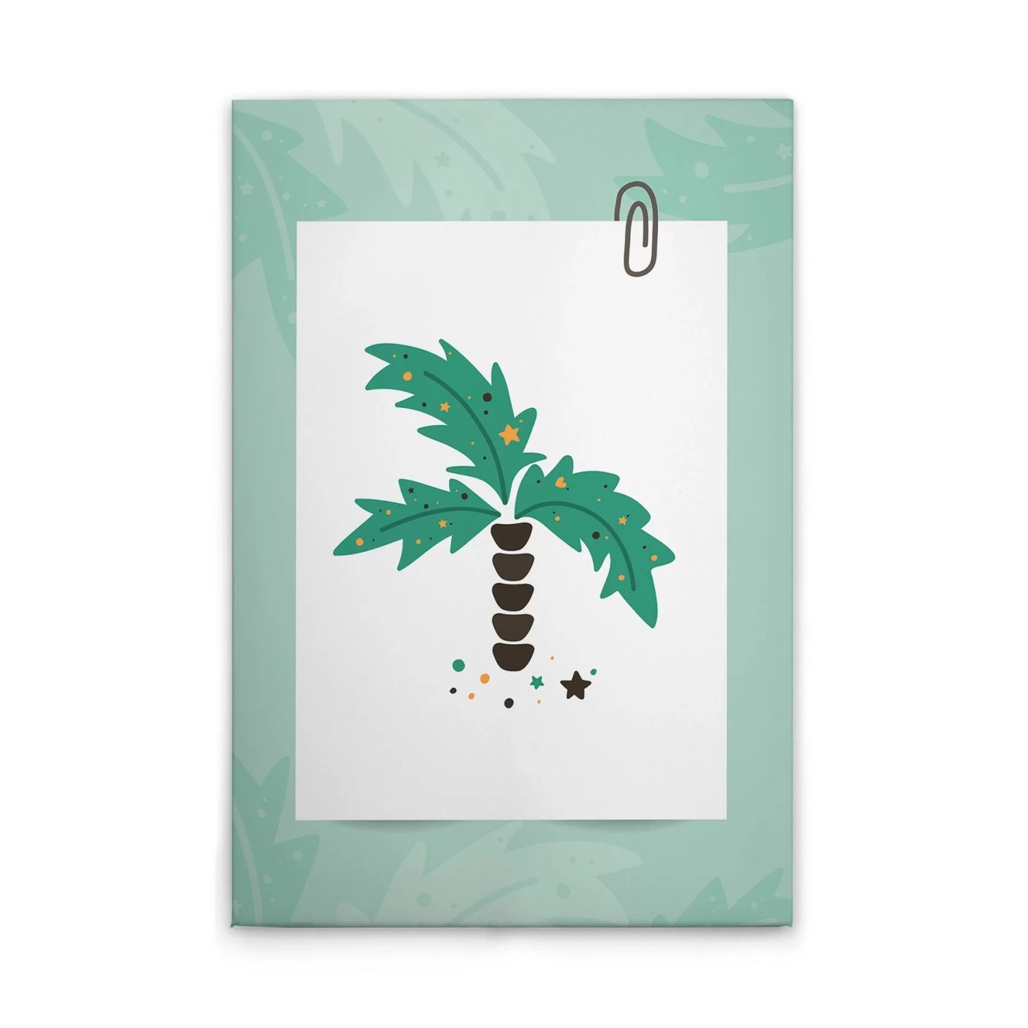 Tadessi Leinwandbild - M1-No.51371 - Palme - 30 x 45 cm - Querformat