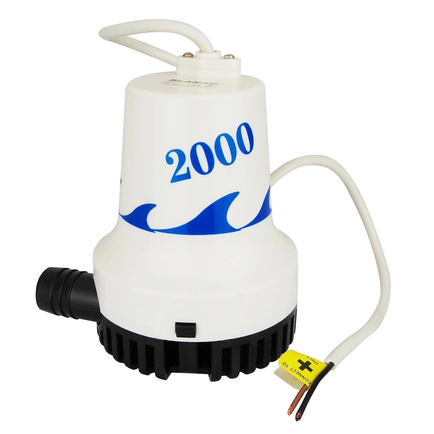 Blanko Lenzpumpe Marine 2000GPH 8400 l/h 4 Meter 12 V
