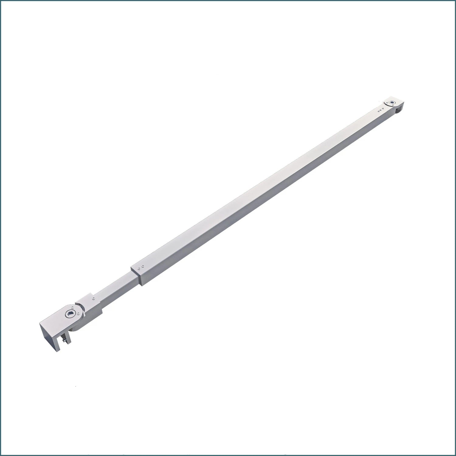 AICA 73-120cm Flexiblen Stabilisatoren Chrom Glänzend Für 6-10mm Duschkabine Duschwand Walk In Glaswand