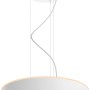 Weiße Philips Hue Enrave Pendelleuchte mit Dimmer, runde Form. Smarte Beleuchtung für Ihr Zuhause.