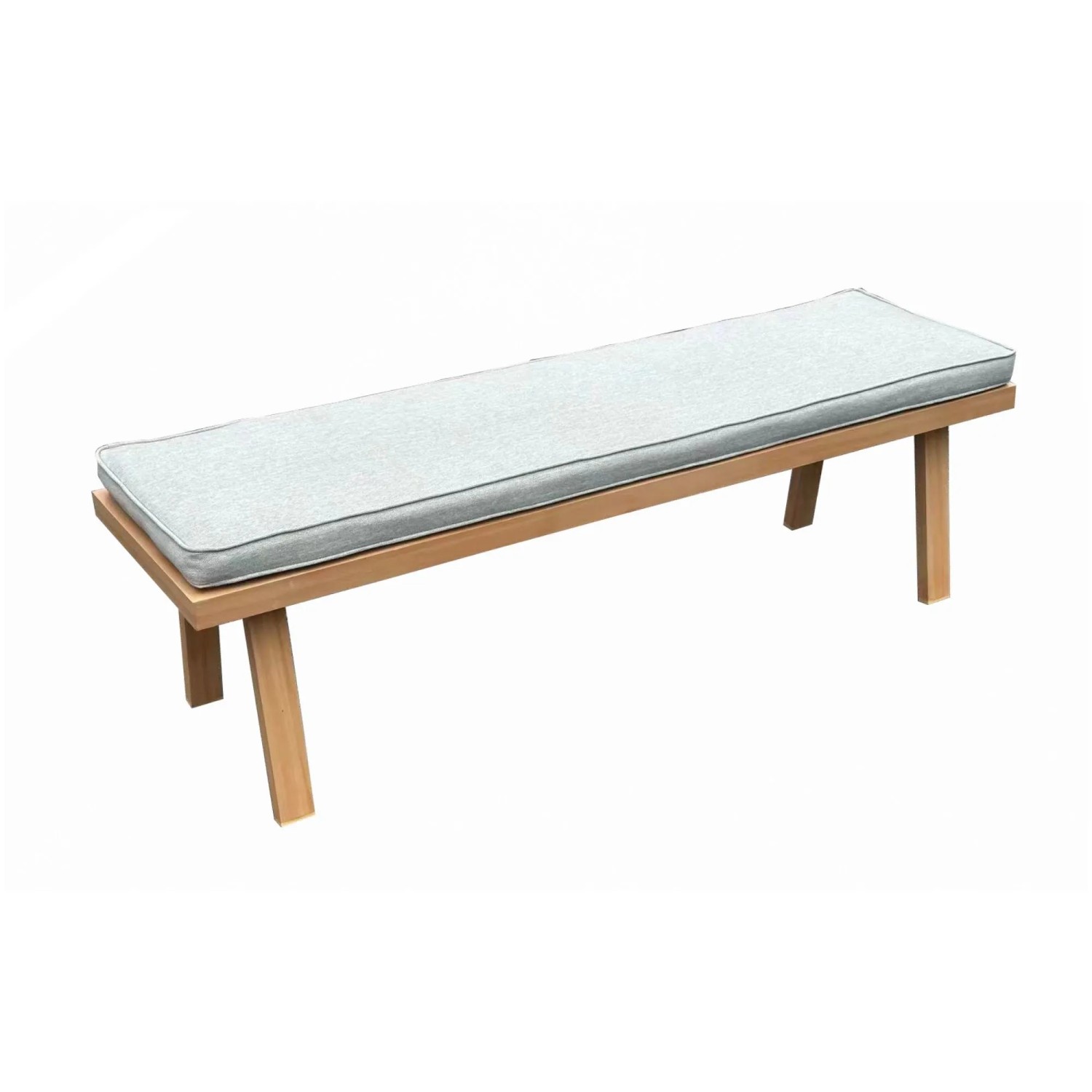 Greemotion Gartenbank Monaco Aluminium inkl. Sitzpolster 140 x 40 x 35 cm Beige