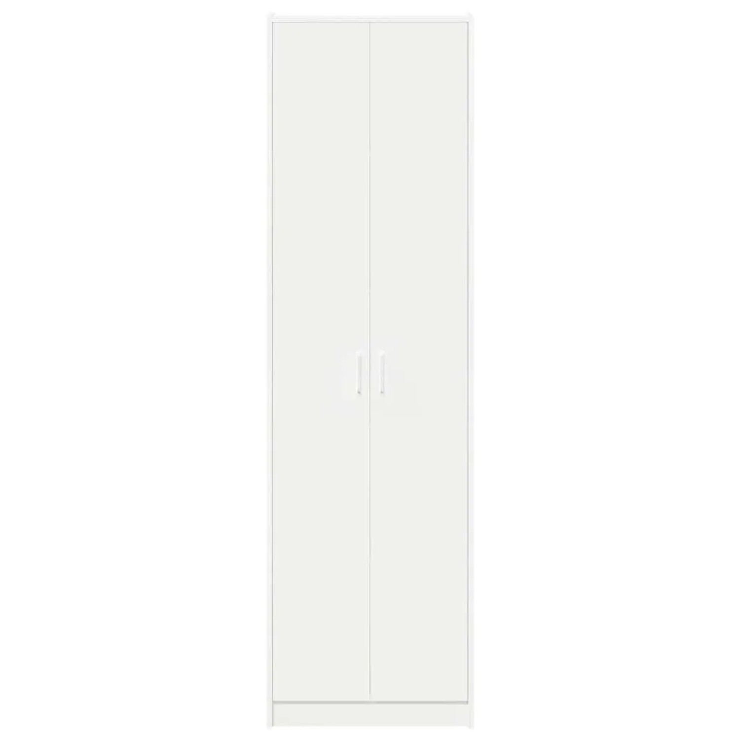 vidaXL Kleiderschrank mit Regal Weiß 55 x 25 x 189 cm Holzwerkstoff 3334008_6