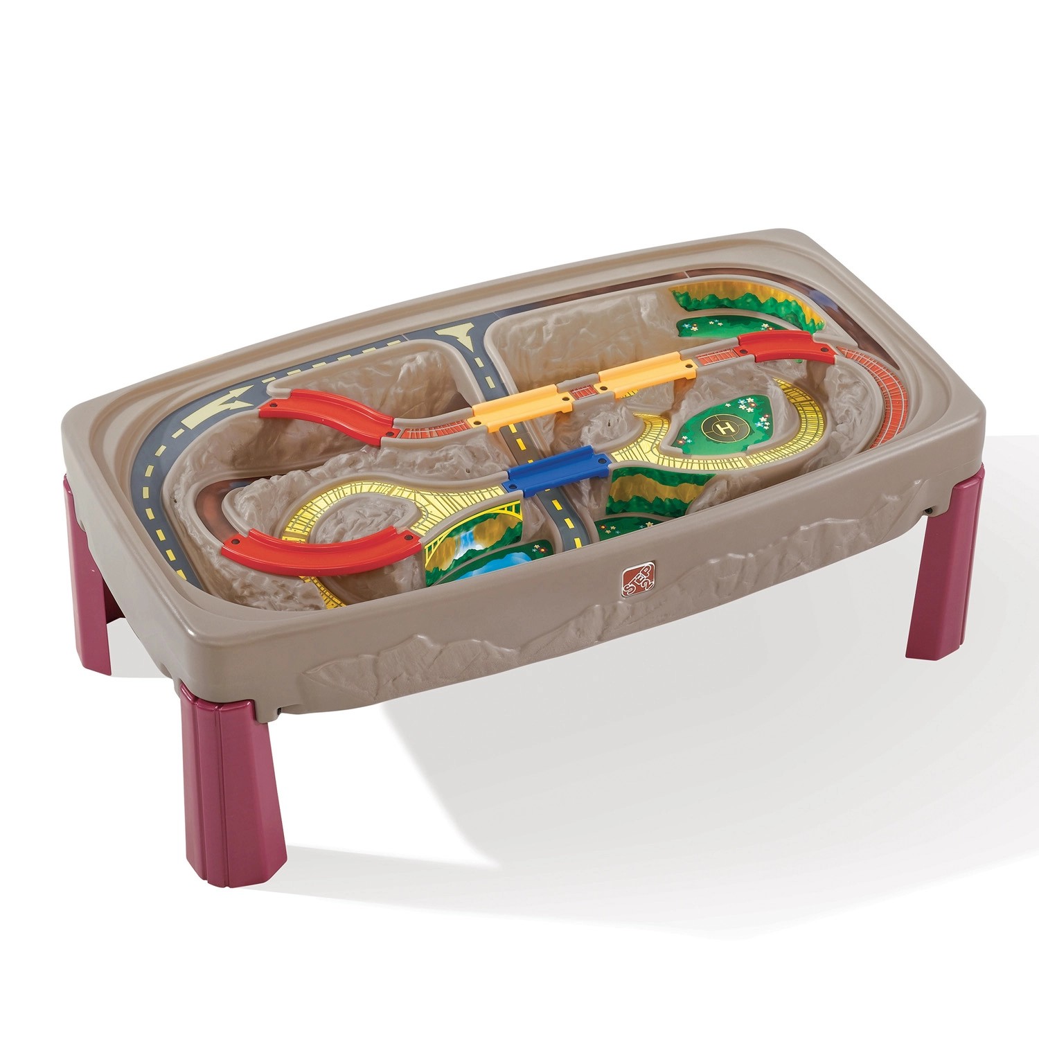 Step2 Spieltisch Deluxe Canyon Road Train and Track Table günstig online kaufen