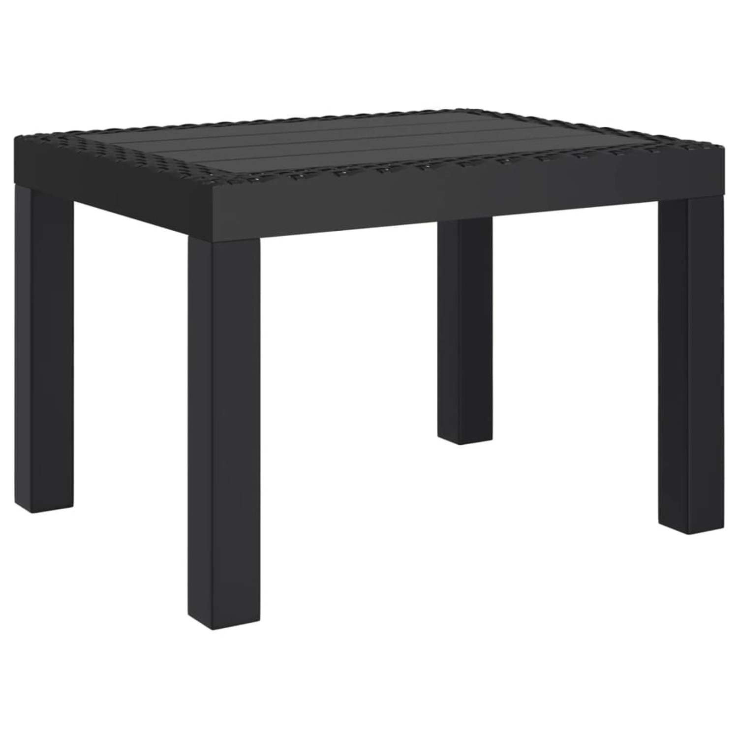 vidaXL Gartentisch Anthrazit 59x47x40 cm PP 364727 günstig online kaufen