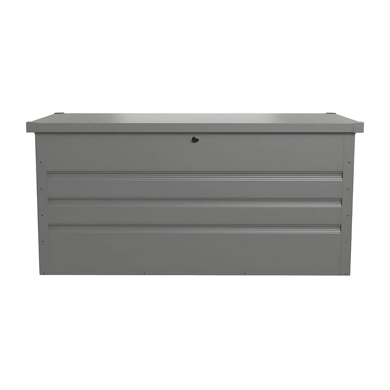 Vente-unique Gartenbox Tomaso Grau 132 cm