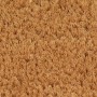 vidaXL Fußmatte Natur, 60x90 cm, aus Kokosfaser, getuftet. Detailaufnahme der Textur.