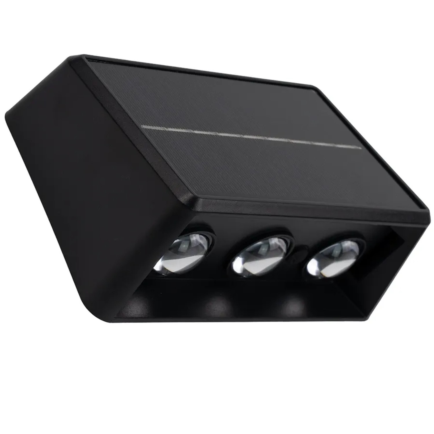 LUXULA Solar Wandleuchte 3-flammig Up/Down CCT Warm- Kaltweiß 3000-6500K Ak günstig online kaufen