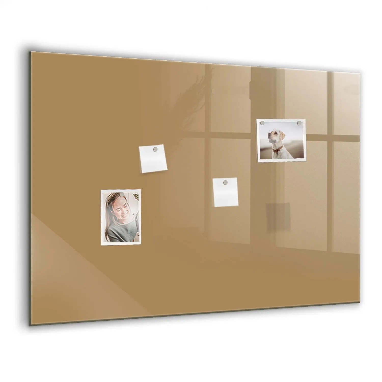 Tulup Beschreibbare Magnettafel Dunkelbeige Farbe 100x70 cm Beschreibbare M günstig online kaufen