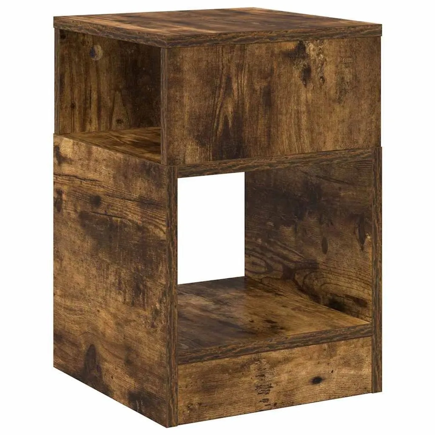 vidaXL Beistelltisch Geräucherte Eiche 30,5 x 30 x 45 cm Holzwerkstoff 890904