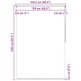vidaXL Duschrollo 160x240 cm Splash-Design 142875_10