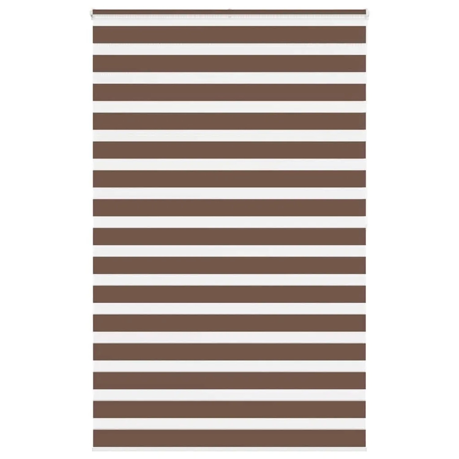 vidaXL Doppelrollo Braun 150x200 cm Stoffbreite 145,9 cm Polyester 4014375 günstig online kaufen