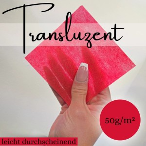 Sensalux Tischdeckenrolle Light Pink, transluzent. Stoffähnliche Vliestischdecke, 1,10x25m.