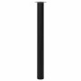 Schwarzer, höhenverstellbarer vidaXL Teleskopfuß (710-1100mm) für Tische, Arbeitsplatten.