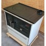 Plamen Küchenofen Holzherd 850 Glas Weiß Rechte Version und 8 kW_3