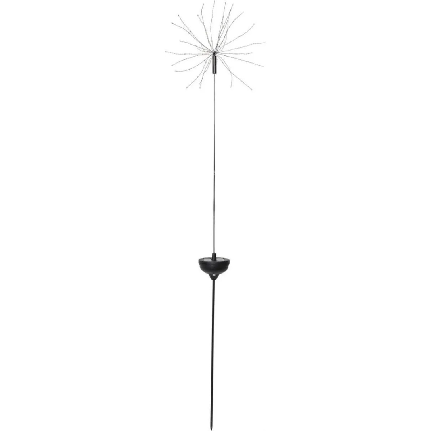 Marelida LED Solarstab Feuerwerk Gartenstecker  Gartendeko H  100cm Dämmerungssensor