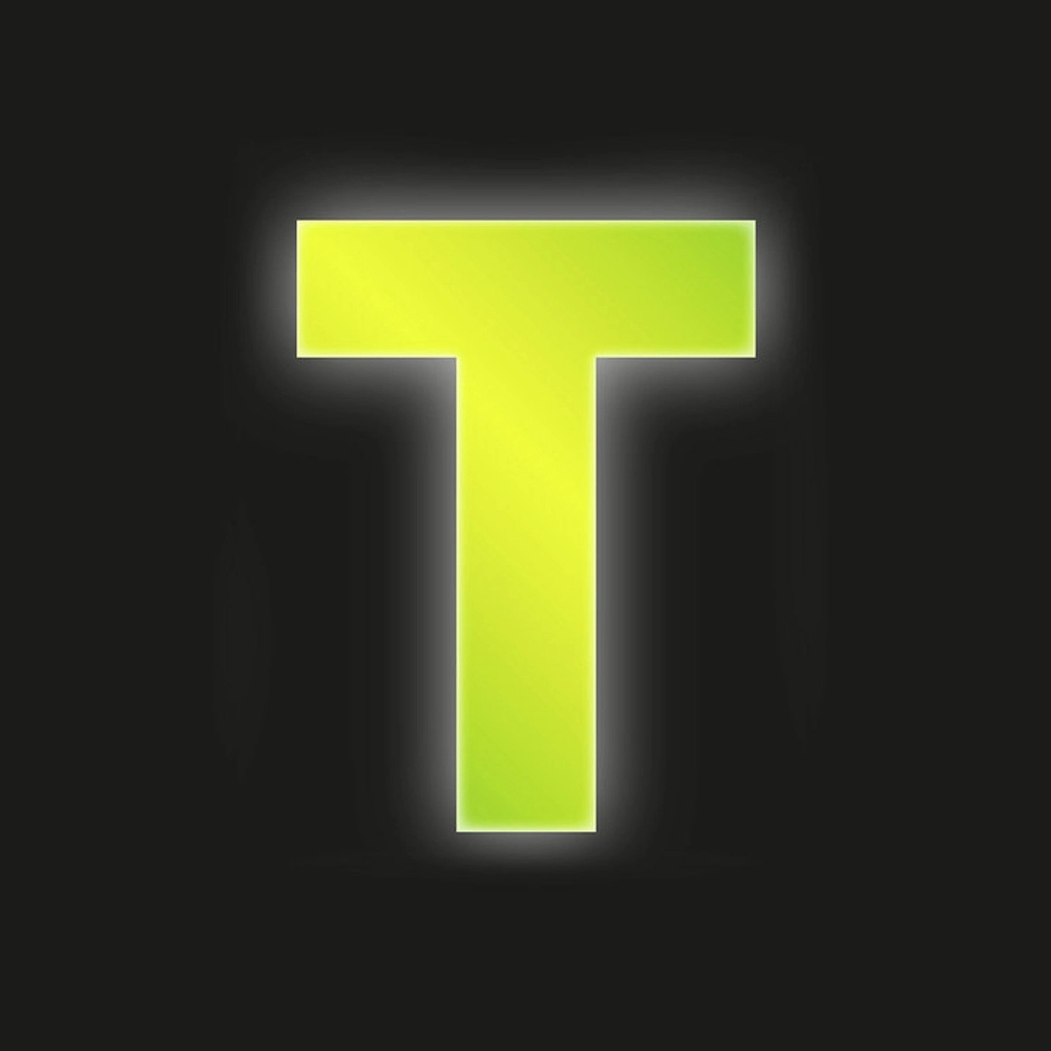 Conacord Klebebuchstabe T Reflektierend 8 cm Gelb günstig online kaufen