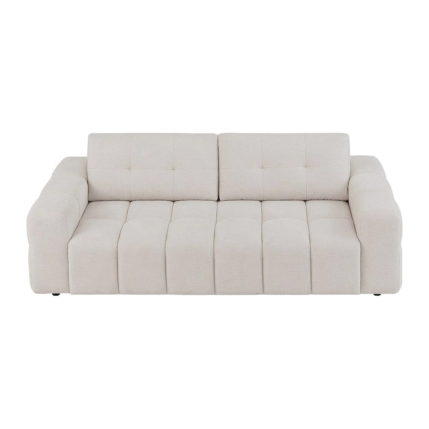 Vente-unique Sofa Ohne Schlafmöglichkeit Sopelana Beige 220 cm