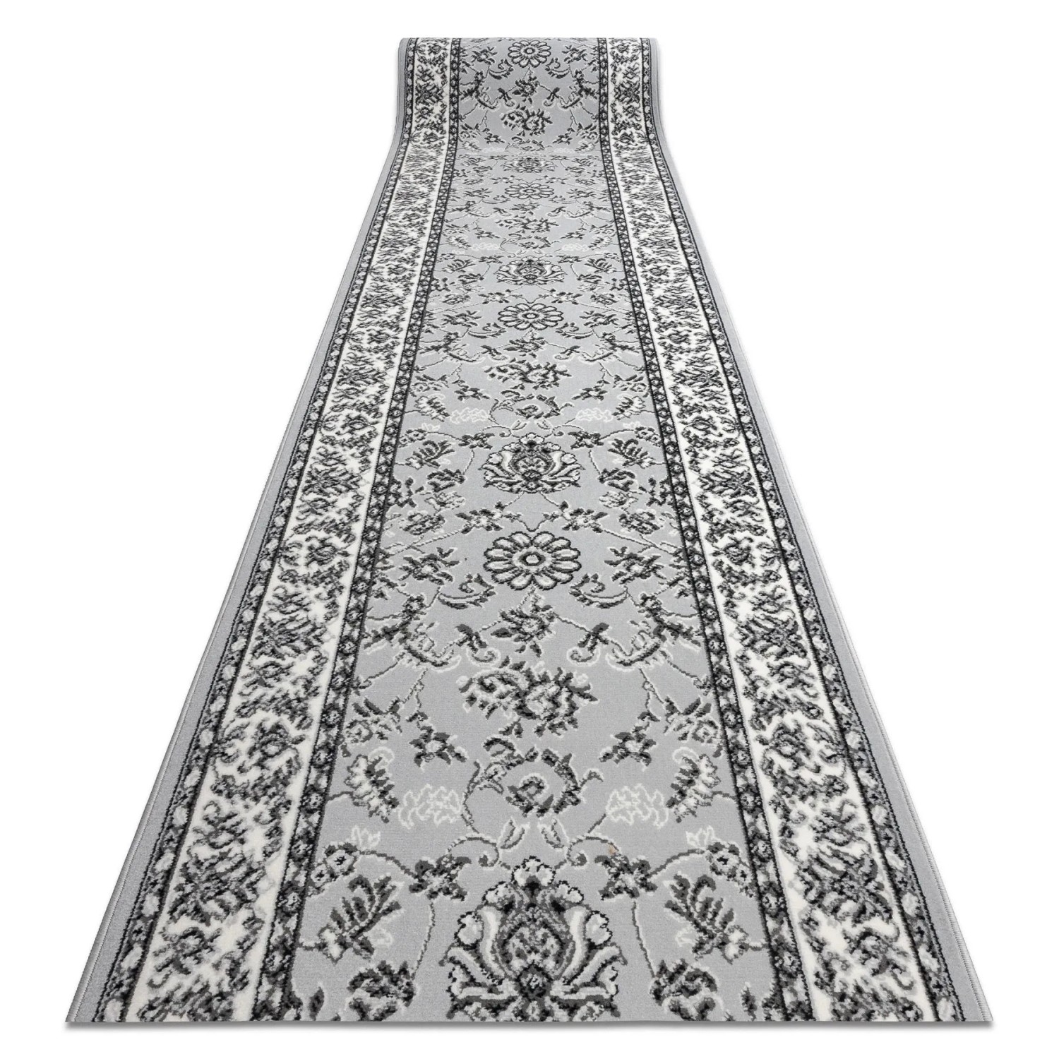 RugsX Läufer Bcf Morad VG17466 Grau 60cm 160cm
