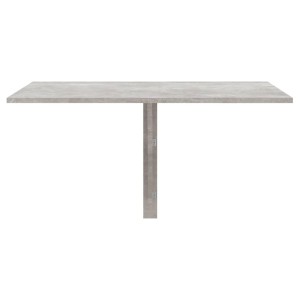 vidaXL Wand-Klapptisch, Betongrau, 100x60 cm, aus Holzwerkstoff. Platzsparender Tisch für die Wandmontage.