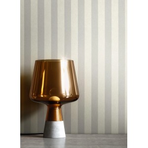 Newroom Vliestapete Nodin Taupe Streifen Modern FSC®