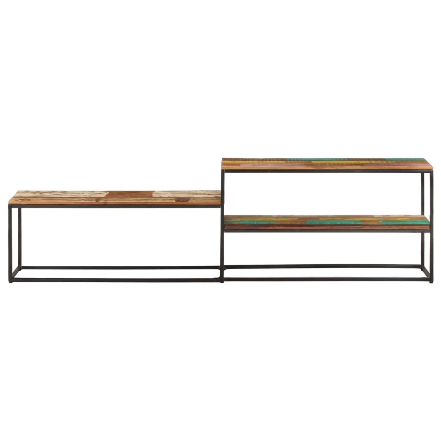 Tv-schrank 180x30x50 Cm Recyceltes Massivholz günstig online kaufen