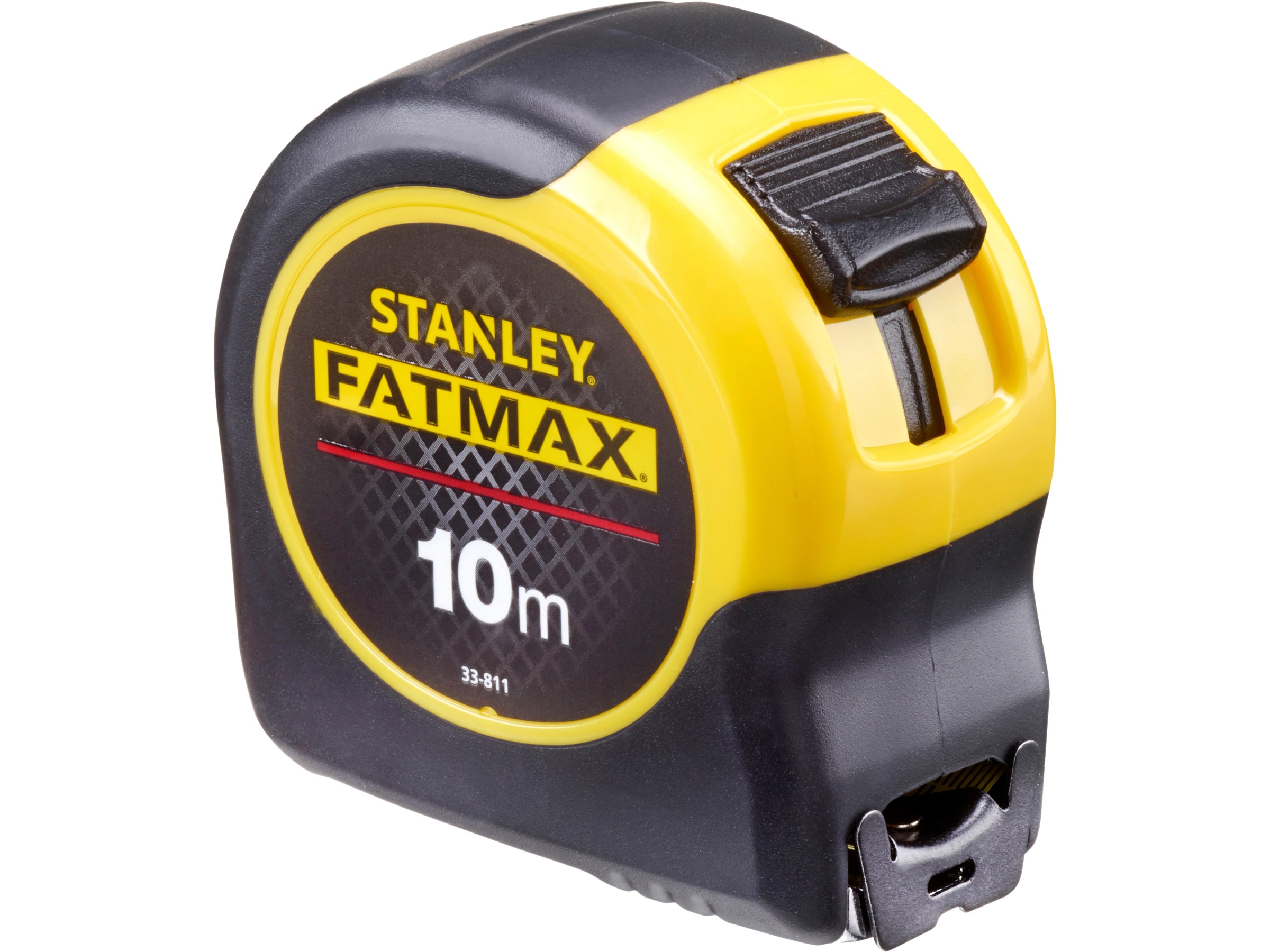 Stanley FatMax Bandmaß 10,6 M – Mit Breiter 3,8 Cm Klinge & Gepolstertem Griff