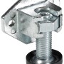 Hettich Sockel-Verstellfuß M10 x 38 mm, verzinkt, für die Montage von Möbelbeinen.