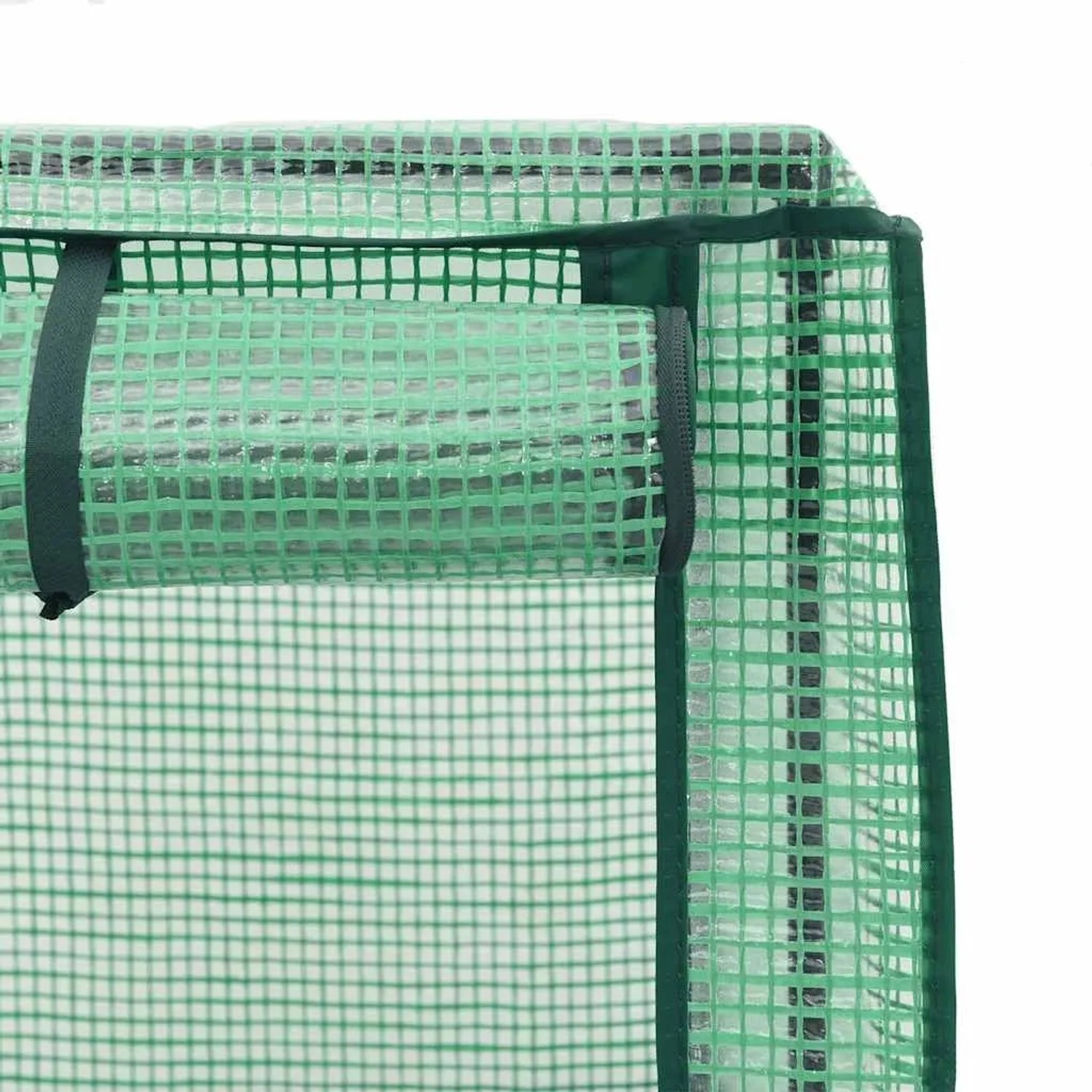 vidaXL Hochbeet mit Gewächshaus-Aufsatz Rattan-Optik 80x40x138 cm 4015828_7