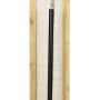 WENKO Stand WC-Garnitur Rivalta Allegre aus Rattan und Bambus mit WC-Bürste und Papierhalter.