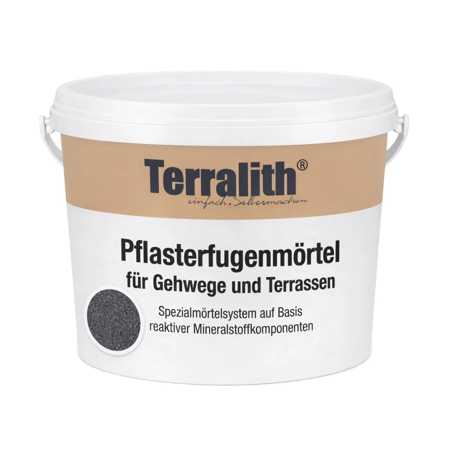 Terralith Drän Pflasterfugenmörtel Anthrazit Basalt 6272
