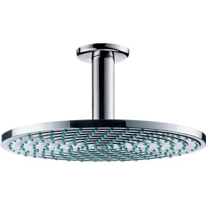 Hansgrohe Raindance S Kopfbrause 240 mm, Chrom, mit Deckenanschluss.