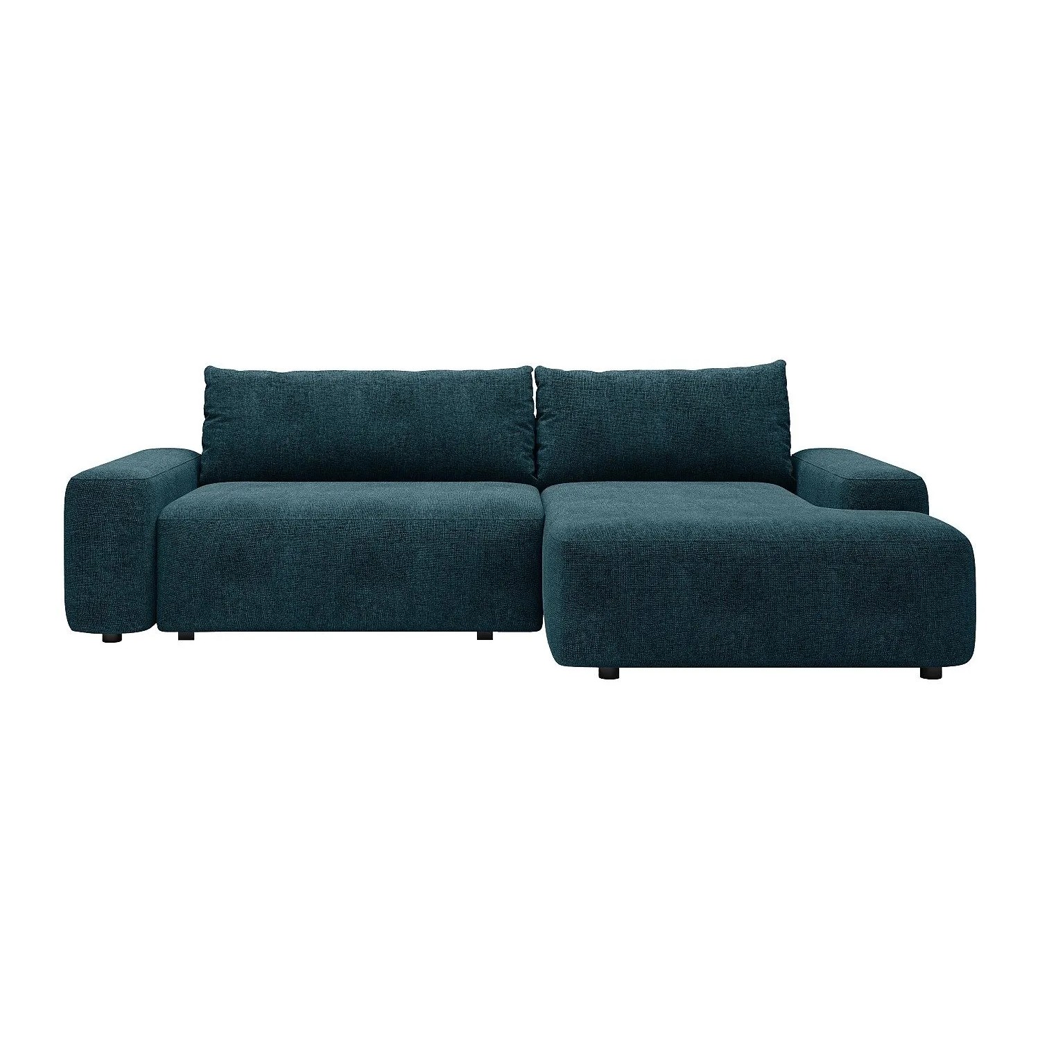 Vente-unique Schlafsofa Daviso Blau 264 cm