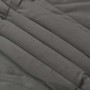 vidaXL Sommerdecke Gepolstert Hellgrau 135 x 220 cm Mikrofaser 42025922_7
