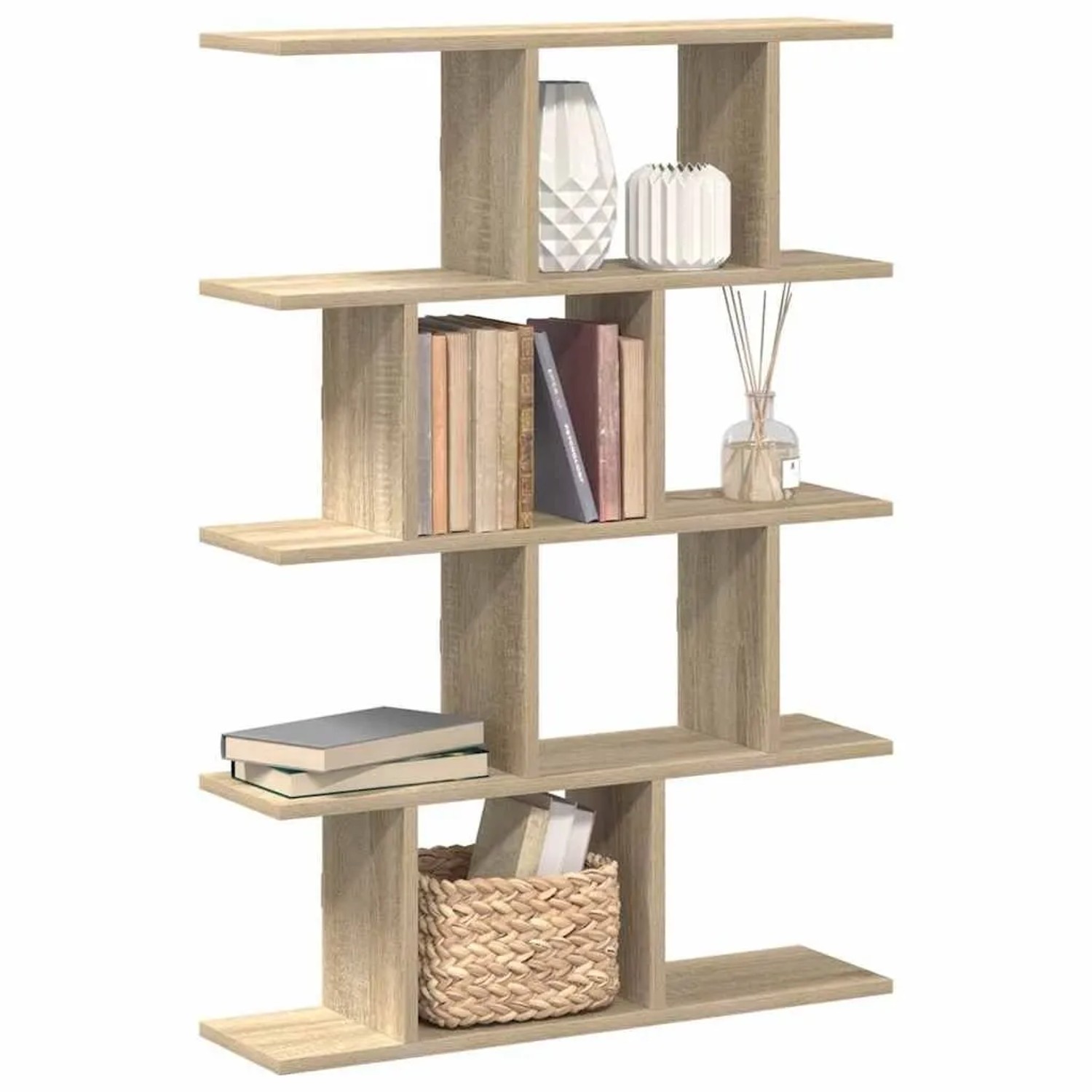 vidaXL Würfelregal 12 Fächer Sonoma-Eiche Holzwerkstoff 860015_2