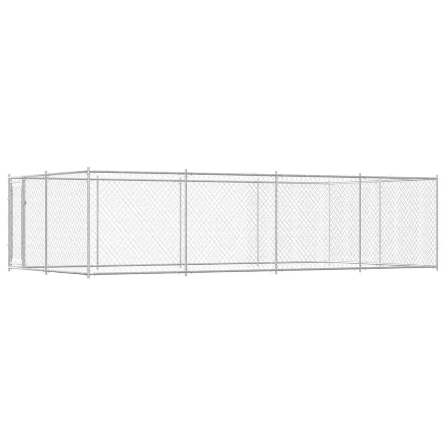 vidaXL Outdoor-Hundezwinger 7,6x3,8x1,9 m 144938