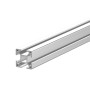 Aluvario Systemprofil, 35x35x2000 mm, blank, für Solaranlagen und individuelle Konstruktionen.