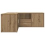 vidaXL Eckregal Artisan-Eiche 200x40x45 cm Holzwerkstoff 3307836_10