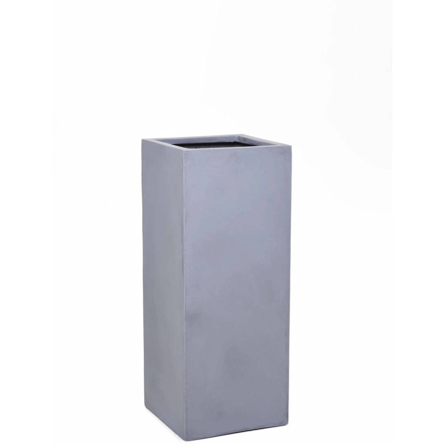 Vivanno Pflanzkübel Block 30 cm x 30 cm x 75 cm Betonoptik Grau