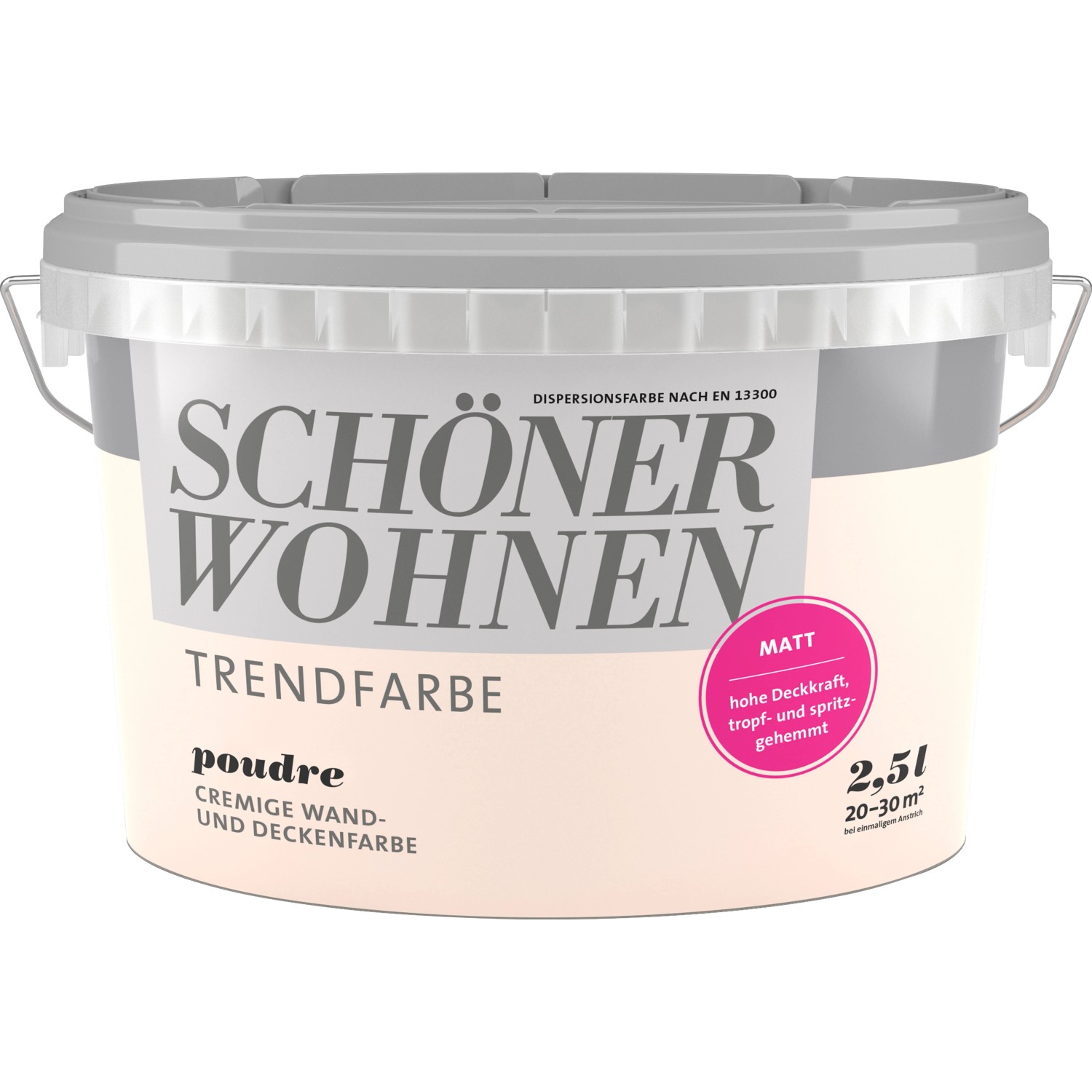 Schöner Wohnen Trendfarbe Poudre matt 2,5 l