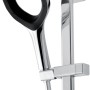 Breuer Duscharmatur Aquamaxx Splash Schwarz mit Hand- und Kopfbrause.