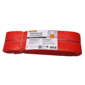 Climapor Abwasserschlauch PE DN50, 2,5 m, rot, für Heizungsinstallation.