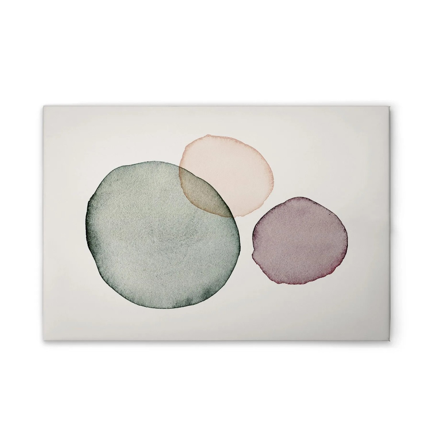Tadessi Leinwandbild - M1-No.51174 - Abstrakt Aquarell - 90 x 60 cm - Querformat