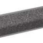Wandabschlussleiste Terrano Anthrazit, 300cm, zur Abdichtung von Arbeitsplatten an der Wand.