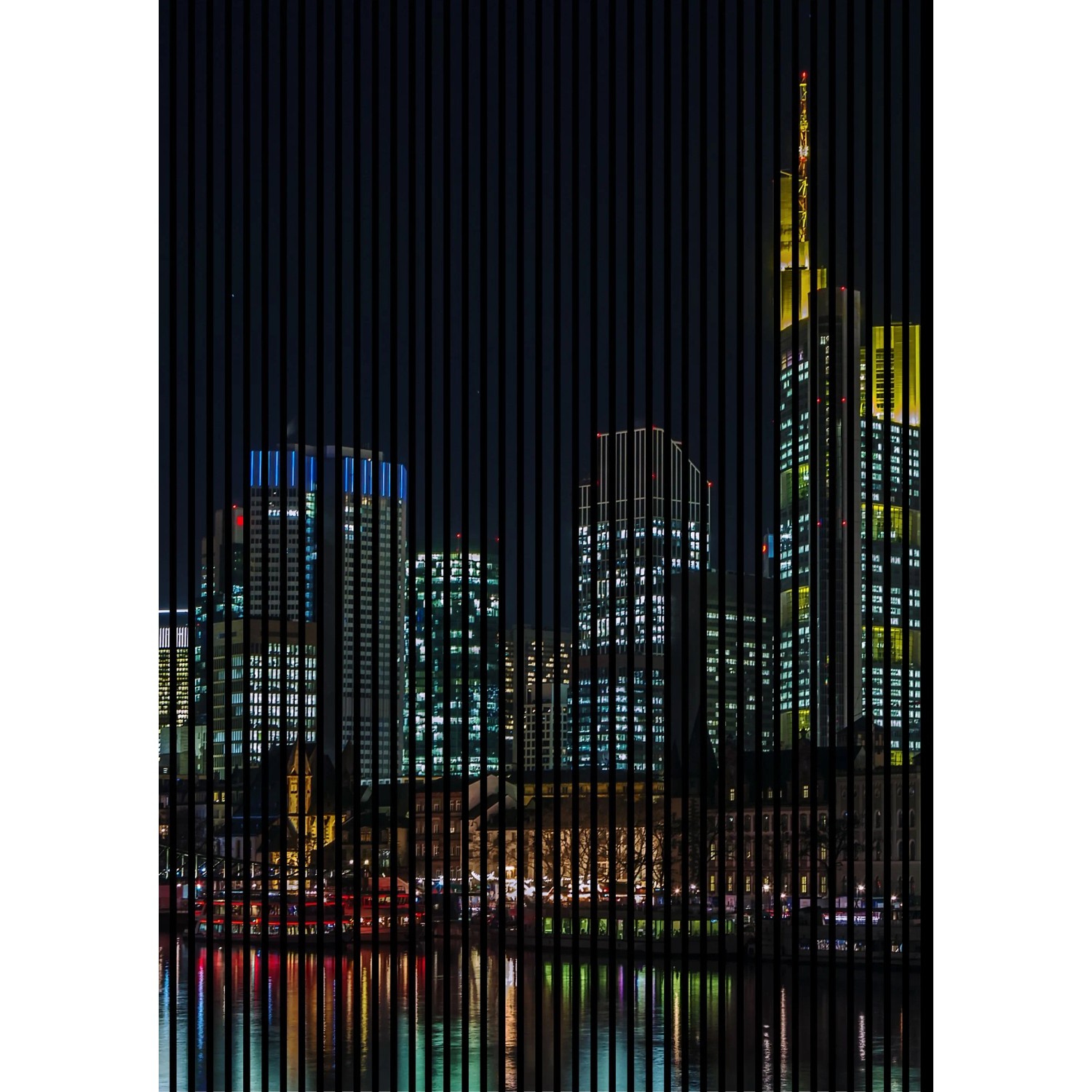 FN Acustico Akustikplatte Frankfurt 1 PET u. MDF Foliert 1.693 x 19 x 2.400 mm